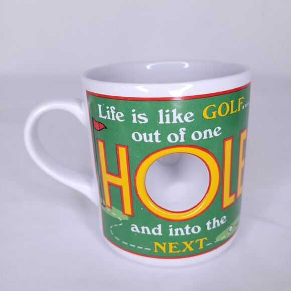 Hole In One Golf Mug Vintage Novelty Ceramic - Picture 3 of 7